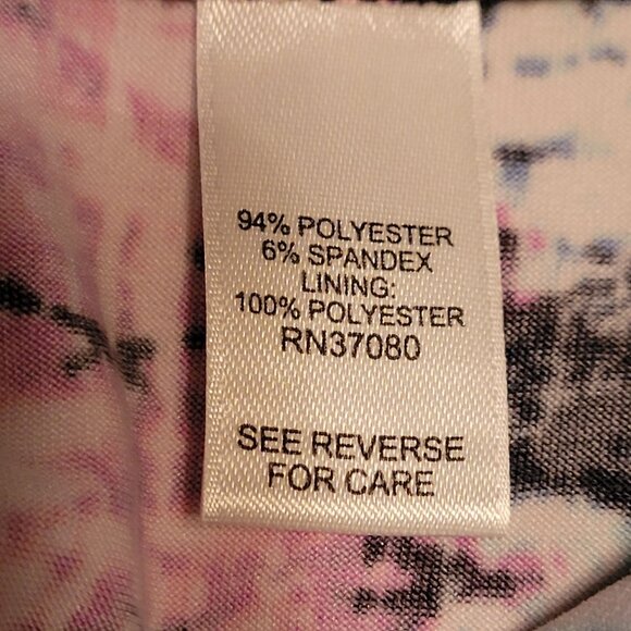 cato Watercolor Maxi Dress M Slinky Knit Stretch Waist Colorful Boho - Picture 9 of 12